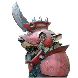 Skaven - NOT FOAM - Warhammer - Fantasy Battle - Skaven costume - stormvermin - made to order - custom commissions - wfb
