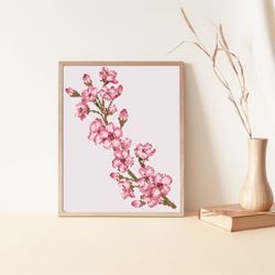 cross stitch flowers. archidea cross stitch. digital pdf. cross stitch pattern