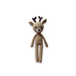 Crochet deer pattern, Amigurumi pattern, Crochet patterns, Crochet animals