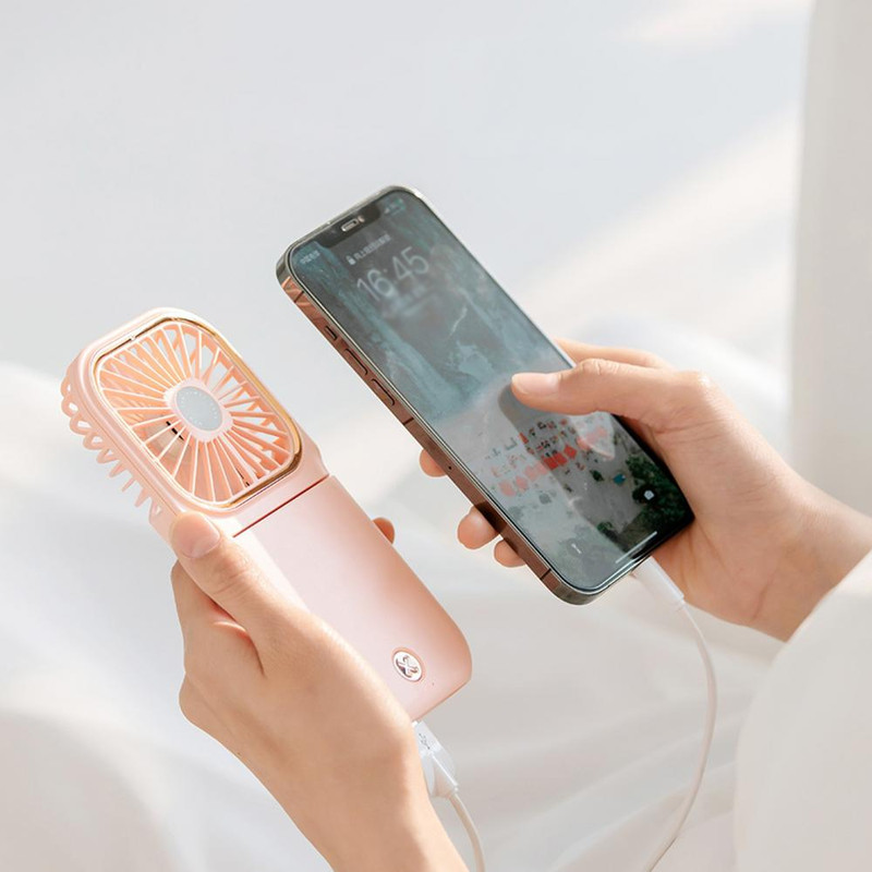 Portable USB Phone Holder Cool Fan 1