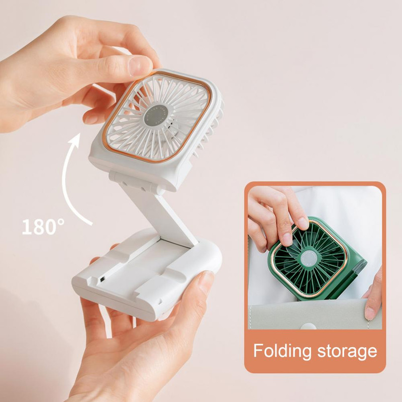 Portable USB Phone Holder Cool Fan 5