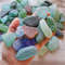 handful of large colorful sea glass