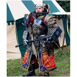 Sigmar armor - Warhammer FB - vermintide - inspired - Age of Sigmar - LARP armor - made to order - custom made - commiss