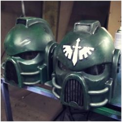 Spacemarine helmet - spacemarine cosplay - cosplay helmet - paintball helmet - All legions - Warhammer 40k armour - gift