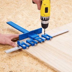 drill punch locator ruler tool