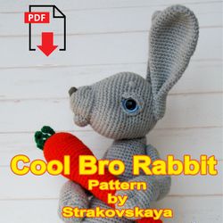 Cool Bro Rabbit crochet pattern