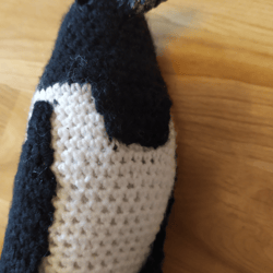 Magpie pattern, Magpie gift diy, crochet magpie bird toy tutorial,