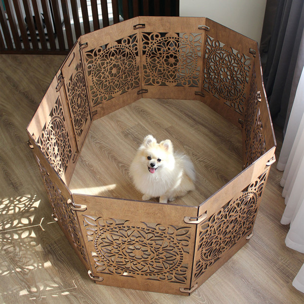 dog house indoor wood crate