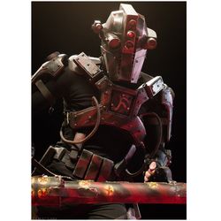 Warhammer 40K inspired Techno soldier Officio Assassinorum - Full cosplay costume - robot suit - made to order - custom