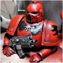 Warhammer 40k Spacemarine - Cosplay costume - inspired - Blood Ravens - dawn of War - cosplay armor - made to order - ww