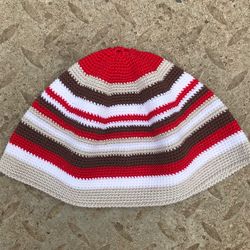 Kufi short tight crochet cotton skull cap hats