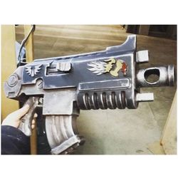 storm bolter - w40k - inspired - nerf type - paintball - airsoft - moulage gun - replica - boltgun - warhammer 40000 - 9