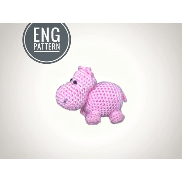 Amigurumi mini hippopotamus keychain crochet pattern.jpg