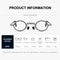 Elegant Titanium Foldable Reading Glasses Display
