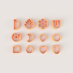 simple set polymer clay cutter