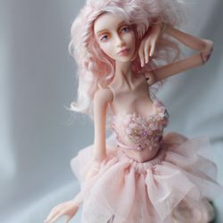 Author's articulated doll, collectible BJD doll