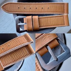 Light tan vintage strap