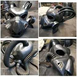 fallout cosplay - power armour helmet - navarro - fallout 2 inspired - navarro power armor cosplay - enclave - military
