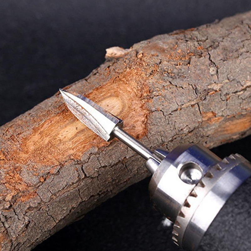 Wood Carving Drill Bits Set for Dremel Rotary Tool