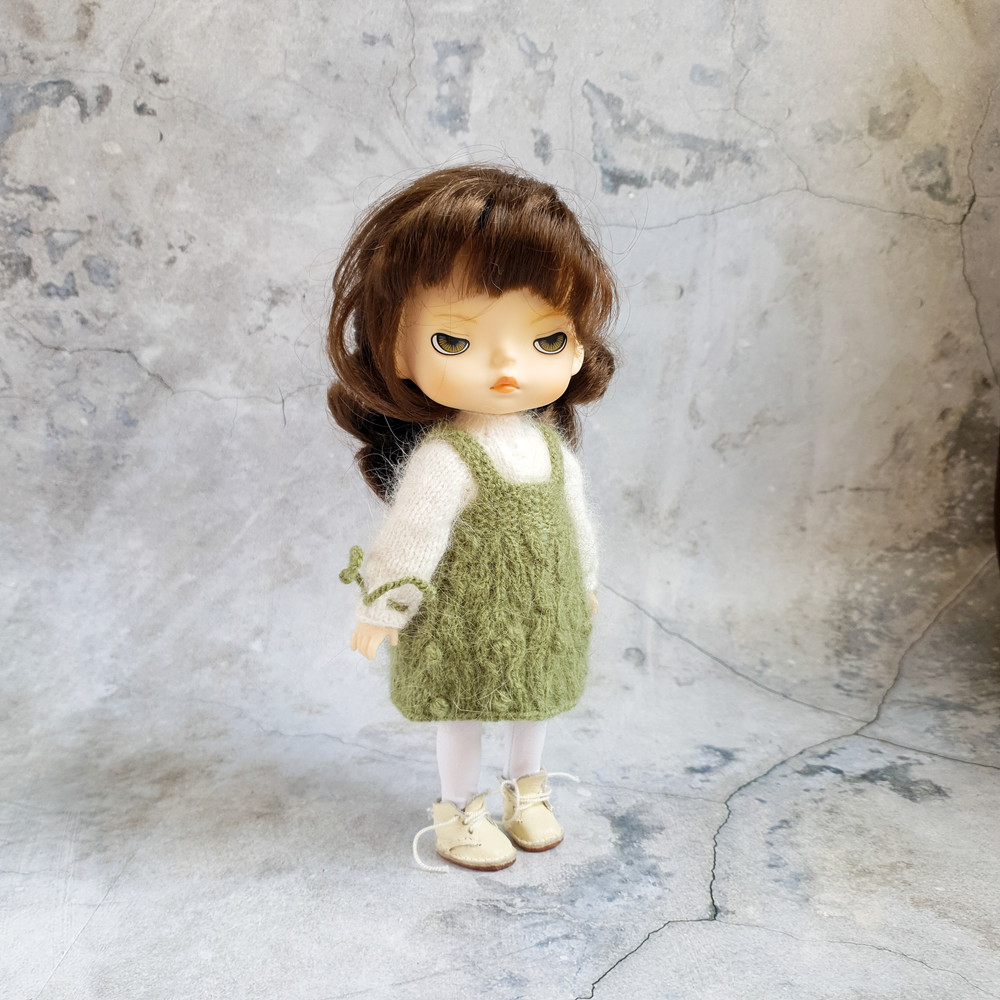 Holala pattern knit blouse and sundress. Holala pattern clothes