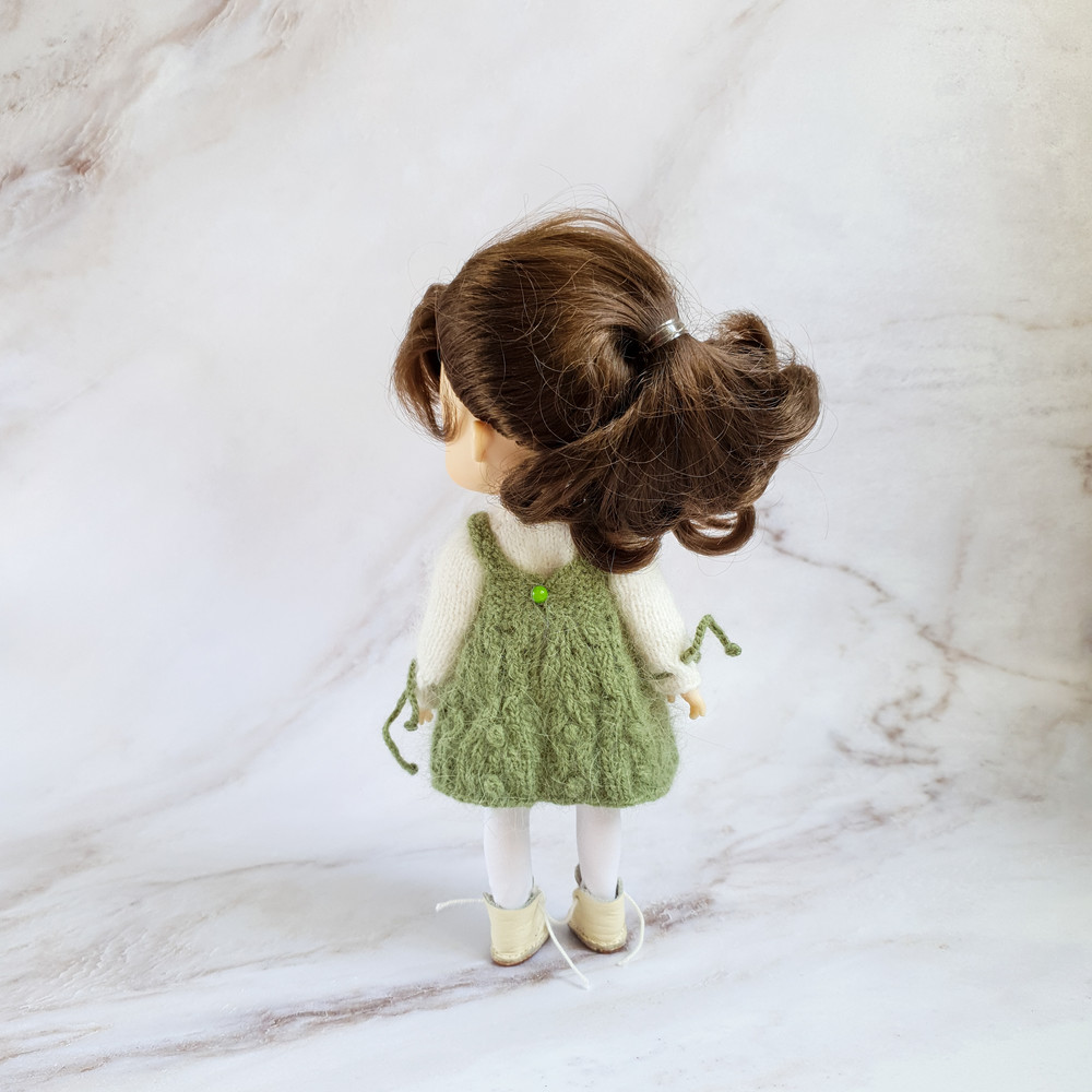 Holala pattern knit blouse and sundress. Holala pattern clothes