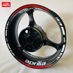 Aprilia wheel decals stickers rim tape motorcycle stickers Aprilia racing decals