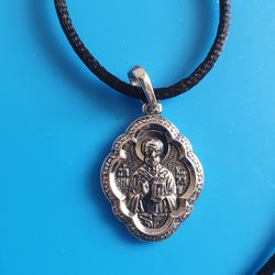 Saint Nicholas the Wonderworker Christian blessed pendant