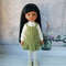 Paola Reina knitting blouse and sundress pattern. 12 inch doll clothes