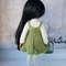 Paola Reina knitting blouse and sundress pattern. 12 inch doll clothes