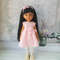 12 inch doll clothes pattern, Paola Reina knit tutorial, Paola Reina knitting dress, Doll knit pattern