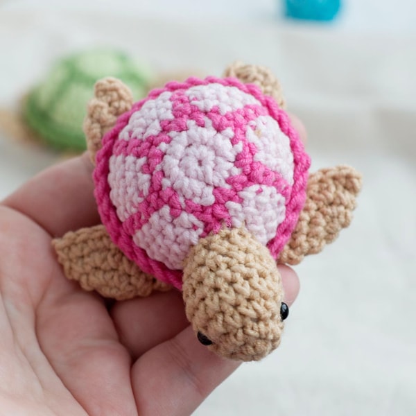 Crochet Turtle Drawstring Shell PDF Crochet Pattern, Crochet baby turtles, turtle shell, Suc | Inspire ...