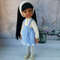 Paola Reina knit set clothes pattern. Paola Reina pattern. 12 inch doll pattern