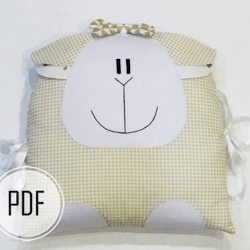 Sheep pillow pattern / diy