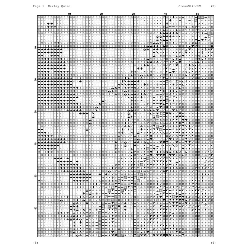Harley Quinn bw chart07.jpg