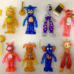 8pcs Set Five Nights At Freddy's FNAF Nightmare Action Figure Toy Cake Toppers