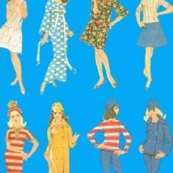 Digital | Vintage Francie Sewing Pattern |  Wardrobe Clothes for Dolls 11-1/4"  | ENGLISH PDF TEMPLATE