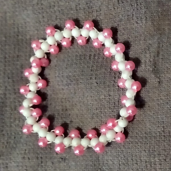 Pearl Bracelet Pattern Tutorial Pdf Beads Bracelet Man Inspire