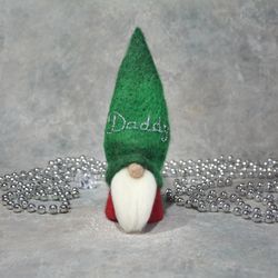 Personalised christmas gnome/Holiday gnome/Eco christmas/Swedish gnome