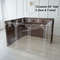 perspex clear dog kennel indoor
