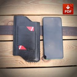 Leather pattern - Belt Phone case. BHC-Star