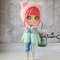 Blythe knitting pattern hat cat, Blythe knit helmet tutorial, PDF Blythe clothes, Primitive pattern for Blythe