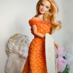 Evening Dress for Barbie Doll