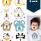 Newborn Unisex 12pcs Cartoon Graphic Stickers Photography Prop Birth Announcement Sign (4).jpg