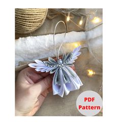 Diy ornaments, christmas ornaments handmade, pdf, pattern