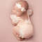 Newborn Girl Mesh Ruffle Trim Bodysuit Headband Photography Prop Photography Set Baby Clothing (1).jpg