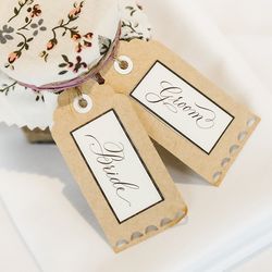 wedding calligraphy for elegant invitation set