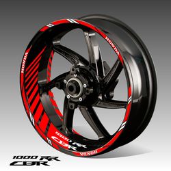 CBR 1000rr wheel decals Honda cbr rim tape stickers cbr1000rr motorcycle decals vinyl
