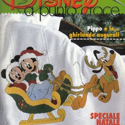 Digital - Vintage Cross Stitch Pattern - Disney Characters - PDF