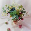 Artificial-flower-arrangement-with-daisies-and-strawberries-6.jpg