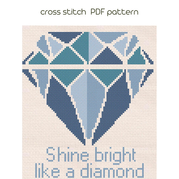 Diamond online cross stitch